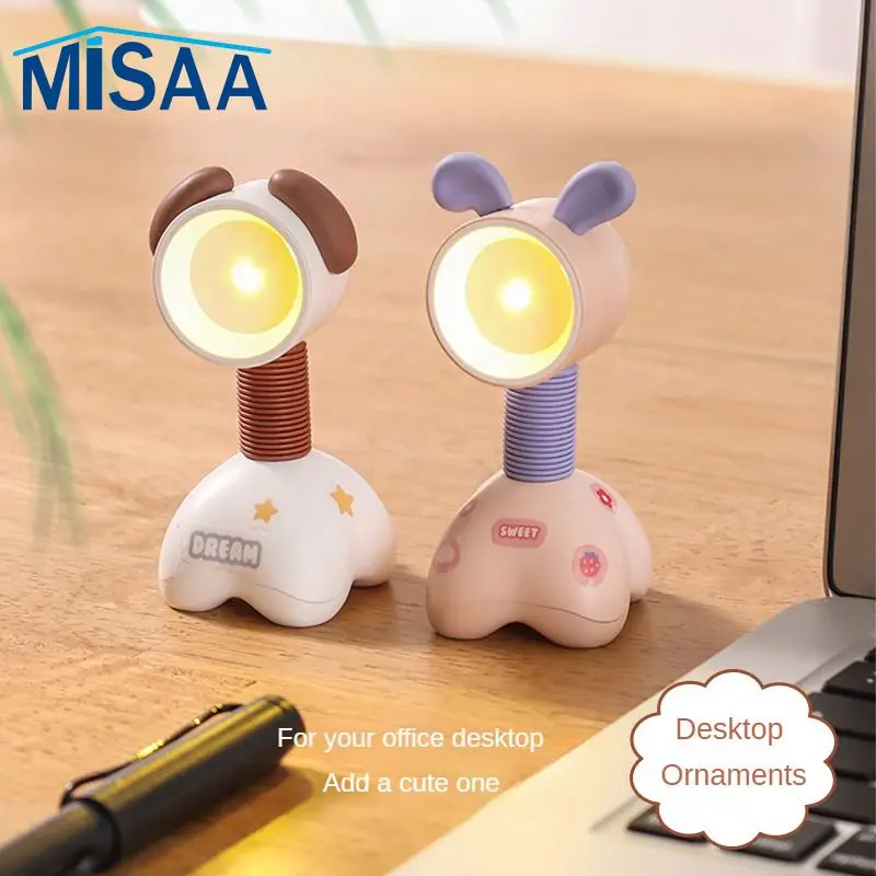 

Charming Eye Protection Lamp Feature Bedside Decoration Need Cartoon Character Bedside Lamp Battery Powered Flashlight Whimsical