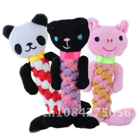 Cute Dog Plush Toys 1PC Squeak Sound Funny Rope Fleece Teeth Chew Animal Shaped Squeaky Safety Stuffed Toys Pet
Cute Dog Plush Toys 1PC Squeak Sound Funny Rope Fleece Teeth Chew Animal Shaped Squeaky Safety Stuffed Toys Pet