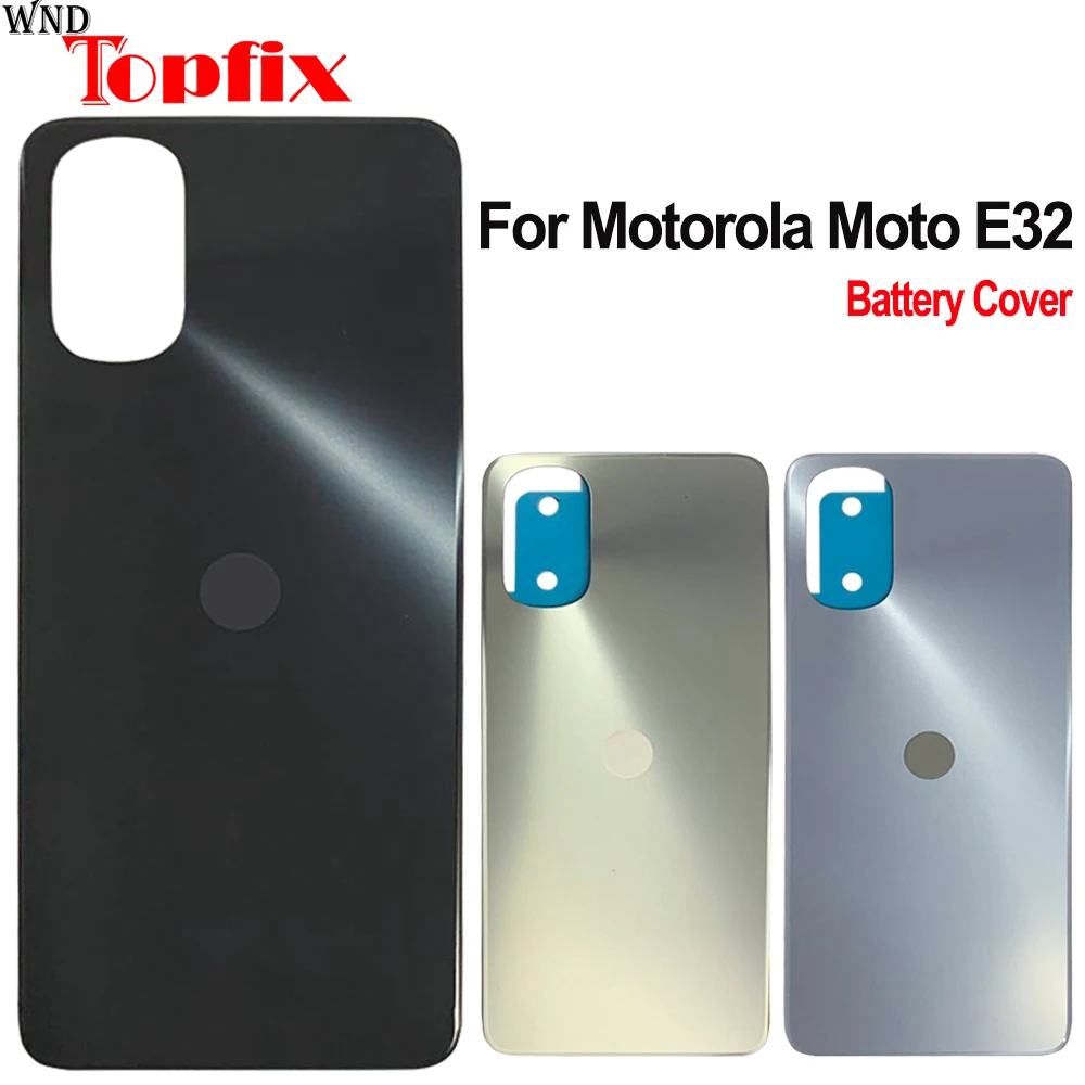 New For Motorola Moto E32 Back Battery Cover For Moto E32 Battery Door Case Replacement Parts
New For Motorola Moto E32 Back Battery Cover For Moto E32 Battery Door Case Replacement Parts