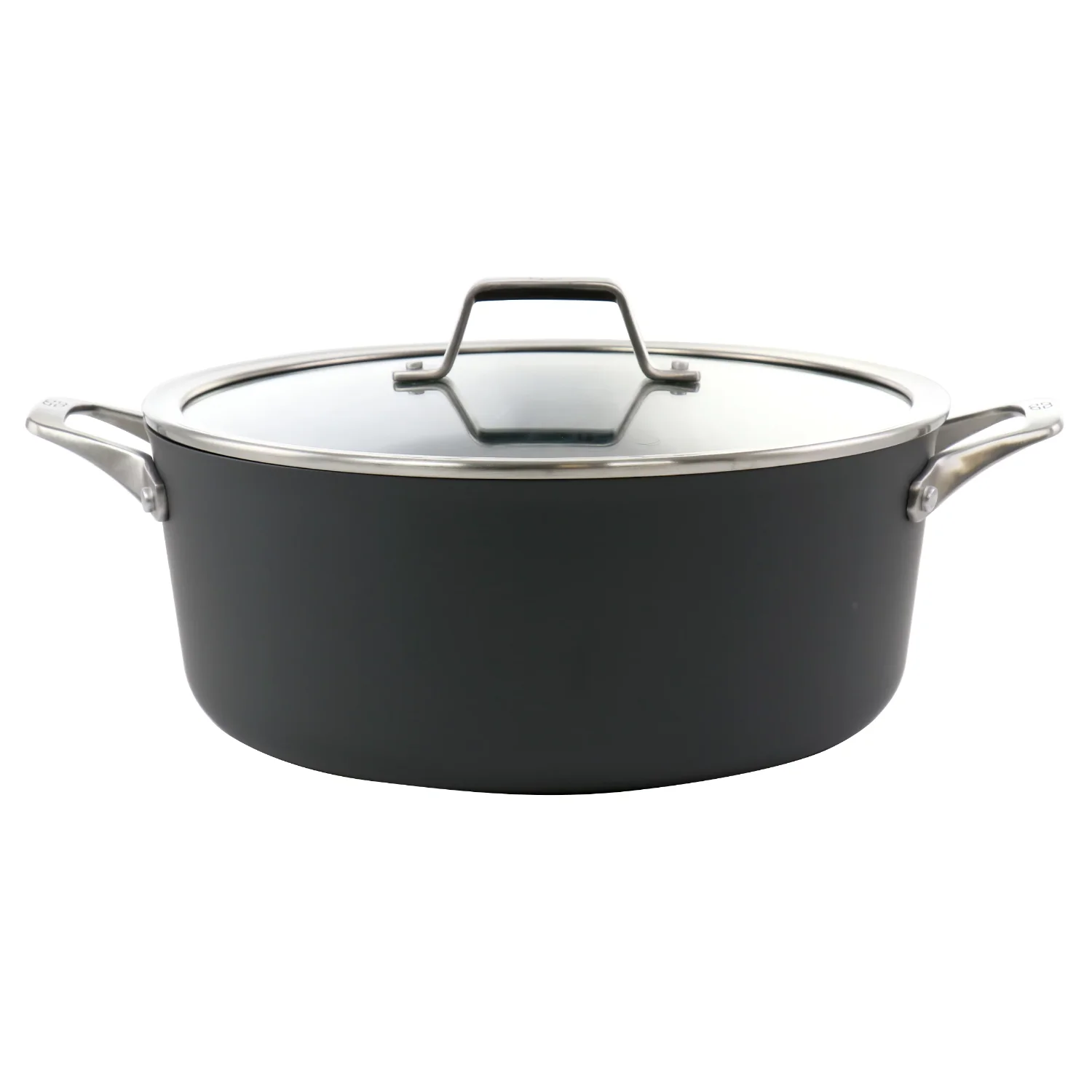 Premier Hard-Anodized Nonstick 8.5-Quart Dutch Oven with Cover, Black crock pot
Premier Hard-Anodized Nonstick 8.5-Quart Dutch Oven with Cover, Black crock pot