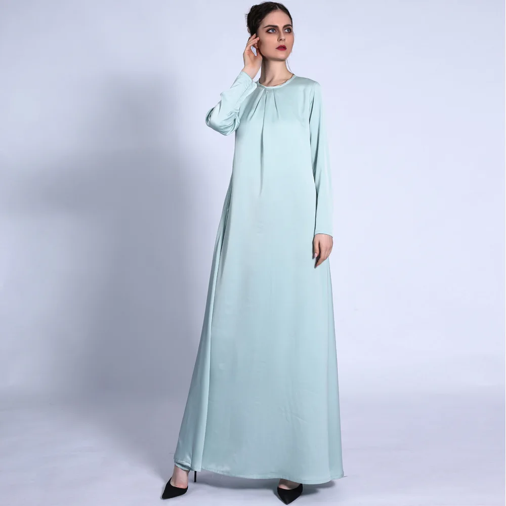 

Eid Mubarak Djellaba Women Long Sleeve Maxi Dress Dubai Abaya Turkey Kaftan Ramadan Islam Jalabiya Saudi Arabic Robe Party Gown