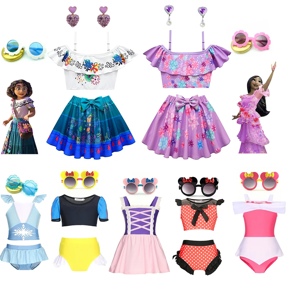 2020 Disney Frozen Anna Elsa Princess Swimsuit Children's Mermaid Sophia Swimsuit Snow White & Isabella Ariel Two Piece Swimsuit
2020 Disney Frozen Anna Elsa Princess Swimsuit Children's Mermaid Sophia Swimsuit Snow White & Isabella Ariel Two Piece Swimsuit