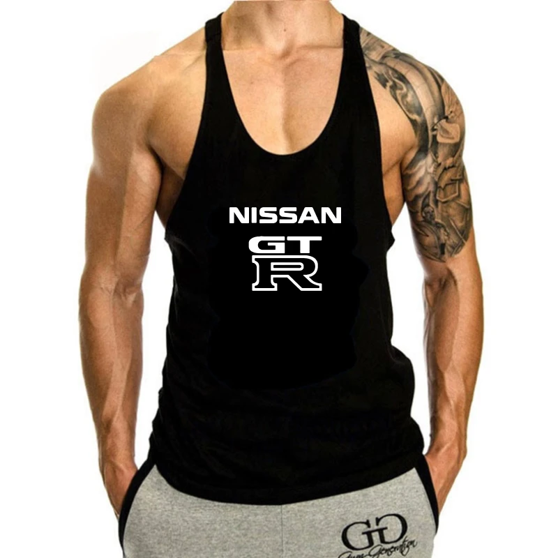 Mens sleeveless GTR Car Logo Summer Mens tank top men Hip Hop Harajuku tank top men high quality Cotton tank top men Sportswear
Mens sleeveless GTR Car Logo Summer Mens tank top men Hip Hop Harajuku tank top men high quality Cotton tank top men Sportswear