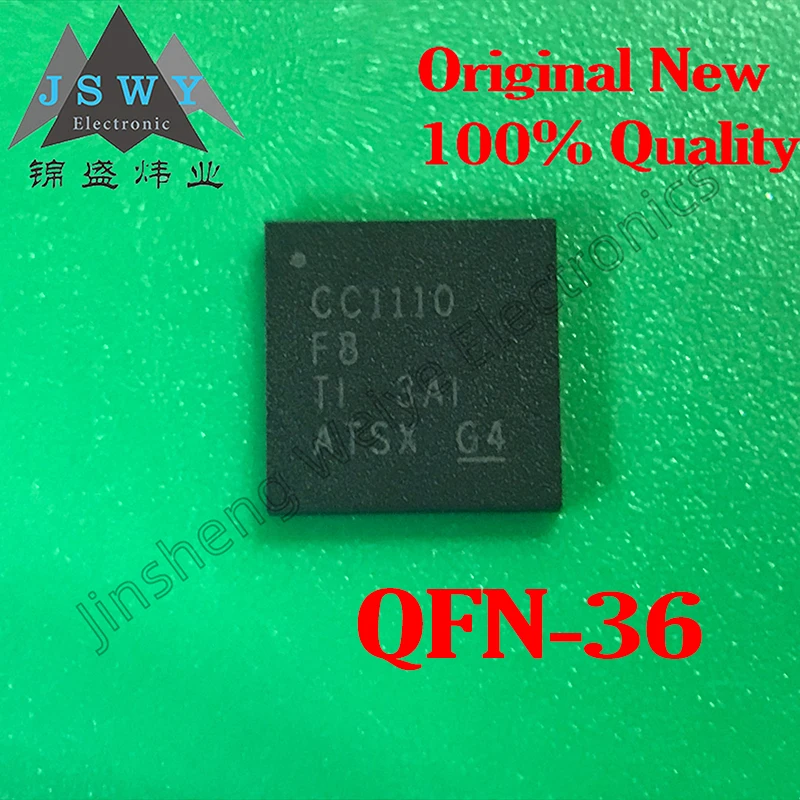 5~10PCS CC1110F8RHHR CC1110F8 SMD QFN36 RF Transceiver Chip IC 100% Brand New Original Free Shipping
5~10PCS CC1110F8RHHR CC1110F8 SMD QFN36 RF Transceiver Chip IC 100% Brand New Original Free Shipping