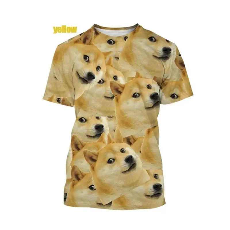 Funny 3D Doge Shiba Inu Dog Graphic T Shirt for Men Clothing Casual Fashion Streetwear Pop Unisex Harajuku Women Tops Tee Shirts
Funny 3D Doge Shiba Inu Dog Graphic T Shirt for Men Clothing Casual Fashion Streetwear Pop Unisex Harajuku Women Tops Tee Shirts