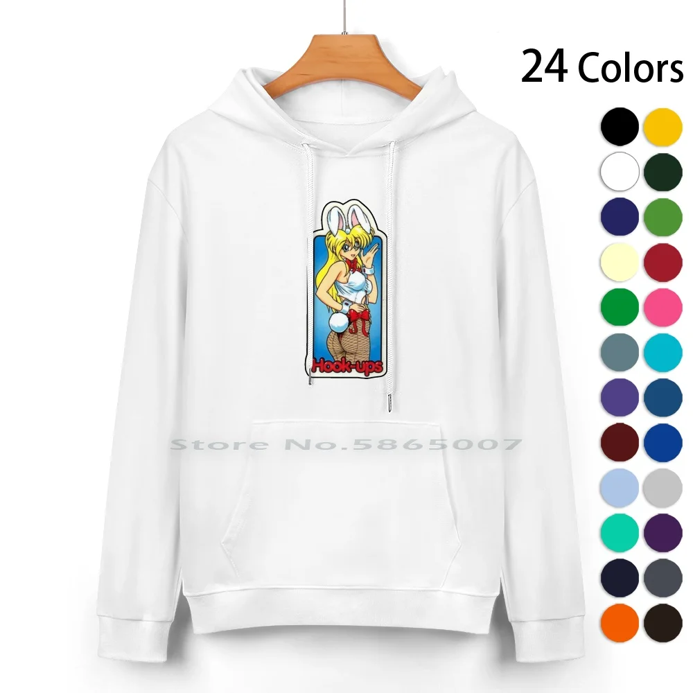 Vintage Anime Girl Hook Ups Skate Brand Cartoon Hookups Hook-Ups Bunny Sexy Animated Pure Cotton Hoodie Sweater 24 Colors Hook 
Vintage Anime Girl Hook Ups Skate Brand Cartoon Hookups Hook-Ups Bunny Sexy Animated Pure Cotton Hoodie Sweater 24 Colors Hook