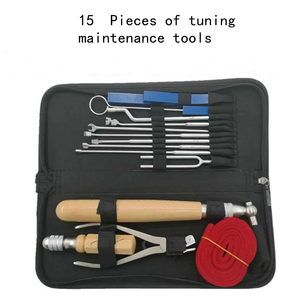 Piano Tuning Repair Tool, Set, 15-Piece Set, Universal Repair Tool 1003
Piano Tuning Repair Tool, Set, 15-Piece Set, Universal Repair Tool 1003