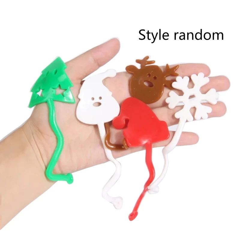 

N80C Wall Stretchy Sticky Hand Toy for Kids Christmas Party Favor Birthday Gift 15pcs