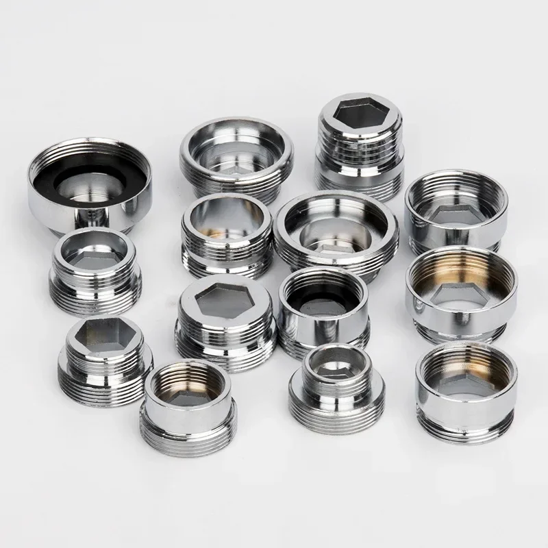 1PCS Tap Aerator Connector Brass Faucet Adapter Outside Inside Thread Water Saving Joint Bathroom Kitchen Hardware Accessories
1PCS Tap Aerator Connector Brass Faucet Adapter Outside Inside Thread Water Saving Joint Bathroom Kitchen Hardware Accessories