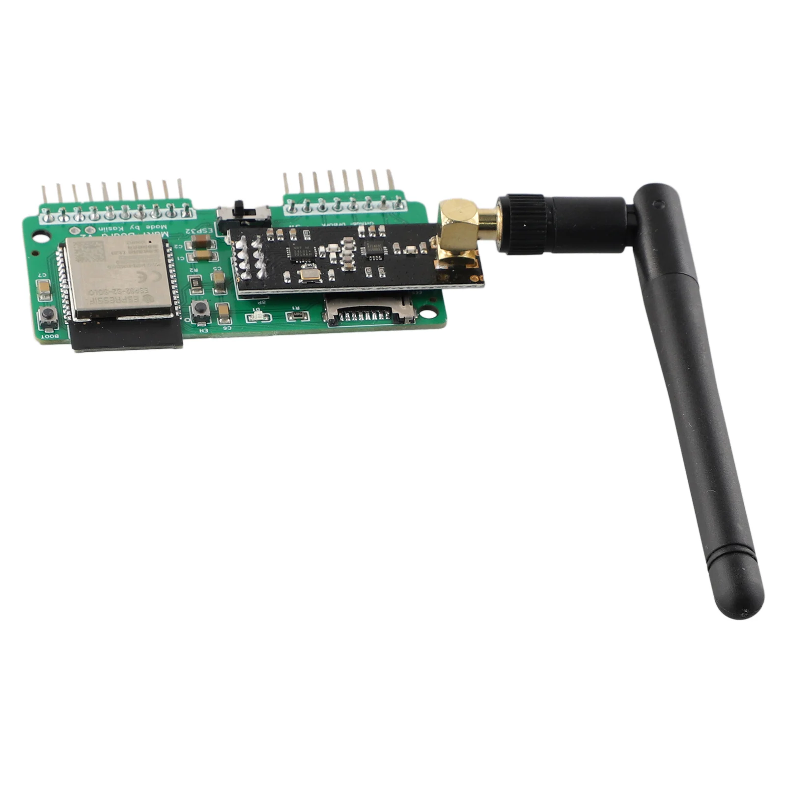 NRF24+ESP32 Development Board 10*6.5*4.5cm Combining NRF24 And ESP32 Green Implement NRF Sniffer New Practical
NRF24+ESP32 Development Board 10*6.5*4.5cm Combining NRF24 And ESP32 Green Implement NRF Sniffer New Practical