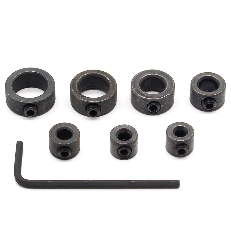 10Pcs Woodworking Drill Locator 3-16mm Shaft Depth Stop Collars Ring Positioner Drill for Wood Drill Woodworking Tools 
10Pcs Woodworking Drill Locator 3-16mm Shaft Depth Stop Collars Ring Positioner Drill for Wood Drill Woodworking Tools
