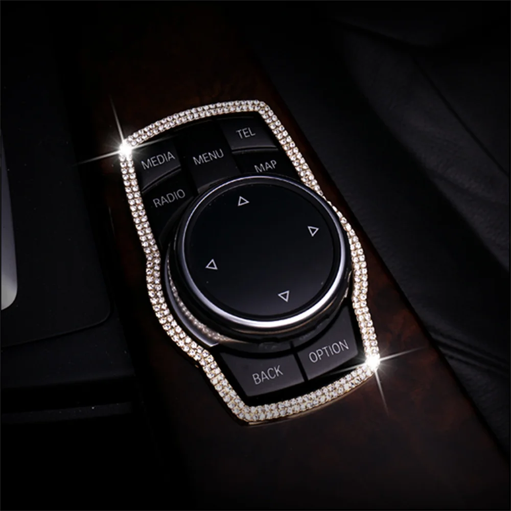 Diamond Car Multi-Media Decoration For BMW 1 3 5 Series X1 X3 X4 X5 X6 F30 Frame Cover Sticker Trim Auto Accessories Protector 
Diamond Car Multi-Media Decoration For BMW 1 3 5 Series X1 X3 X4 X5 X6 F30 Frame Cover Sticker Trim Auto Accessories Protector
