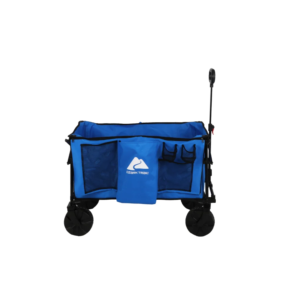 

Camping Wagon Trolley Carts Hiking，All-Terrain Big Bucket Cart Wagon,freight free