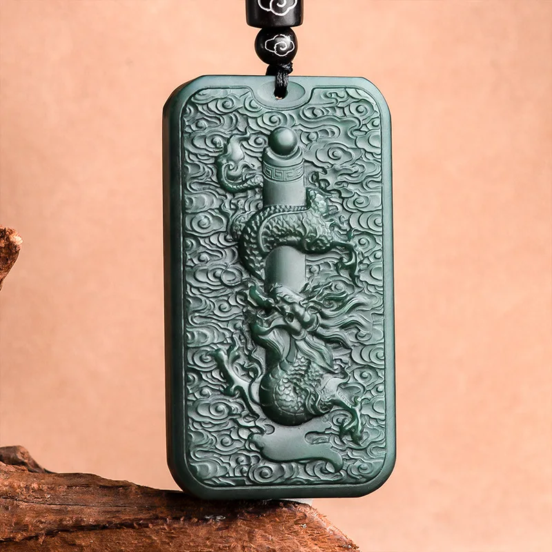Authentic Natural Hotan Jade Moyu Dragon Chinese Zodiac Jadeite Pendant Aggressive High-end Mens Women's Gifts Charms Wholesale
Authentic Natural Hotan Jade Moyu Dragon Chinese Zodiac Jadeite Pendant Aggressive High-end Mens Women's Gifts Charms Wholesale