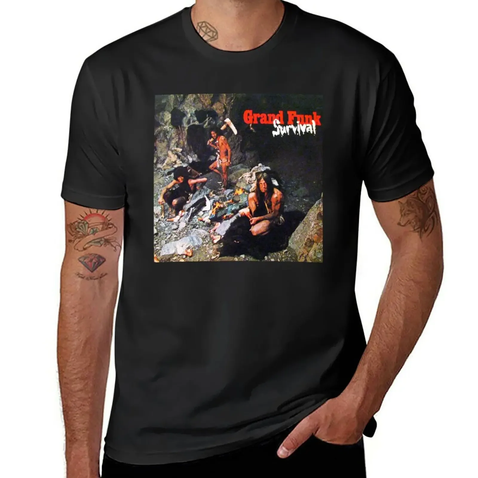 Grand Funk Railroad - Survival. T-Shirt Aesthetic clothing blacks oversized t shirts for men
Grand Funk Railroad - Survival. T-Shirt Aesthetic clothing blacks oversized t shirts for men