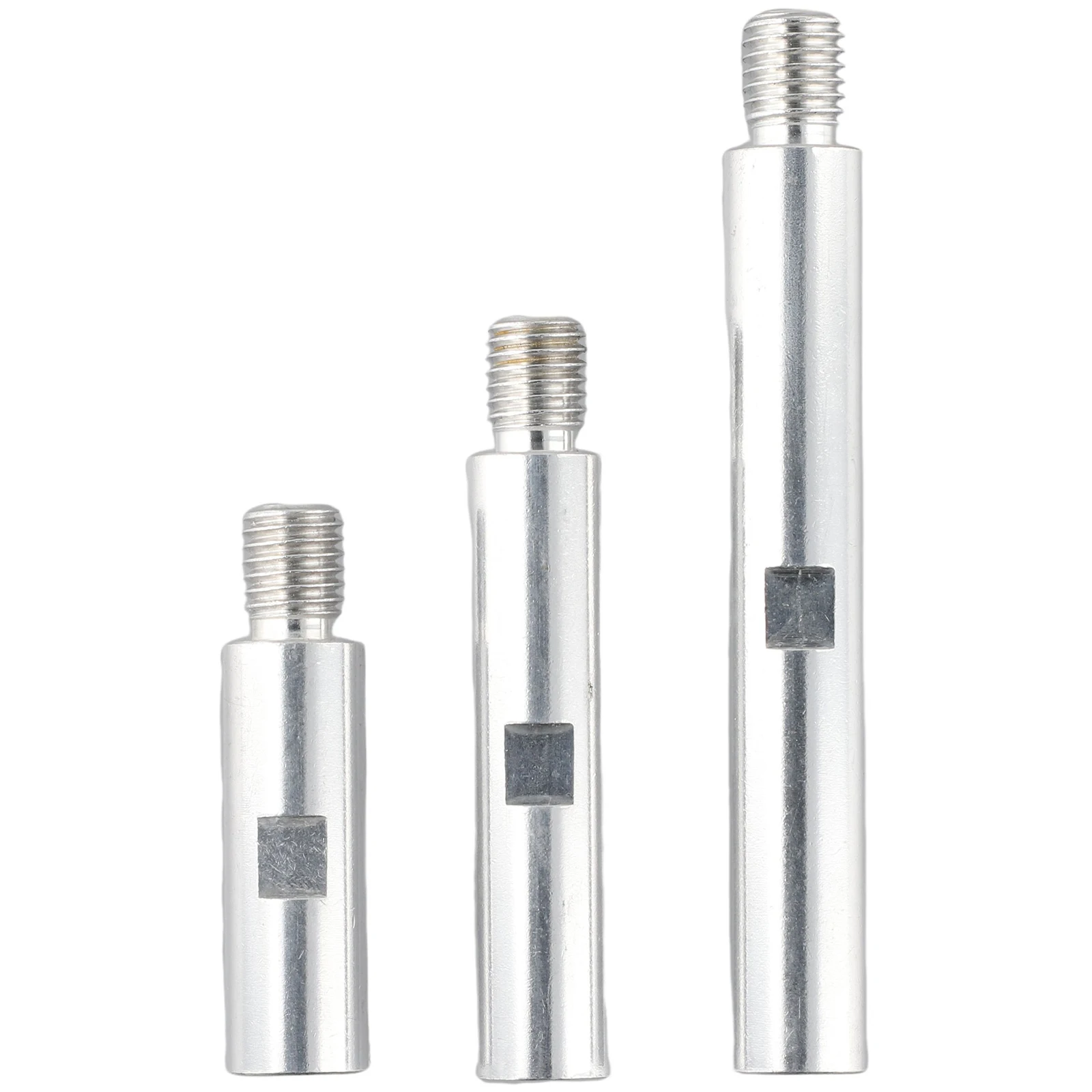 Adapter Rod Extension Rod Polishing Polishing Accessories Practical M14 Replacement Seamless Docking 3pcs/Set Silver
Adapter Rod Extension Rod Polishing Polishing Accessories Practical M14 Replacement Seamless Docking 3pcs/Set Silver