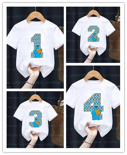 T-shirt for boys/girls 1 2.3.4.5.6.7.8.9 Birthday digital print Toddler tshirt custom name children's birthday party tshirts top
T-shirt for boys/girls 1 2.3.4.5.6.7.8.9 Birthday digital print Toddler tshirt custom name children's birthday party tshirts top