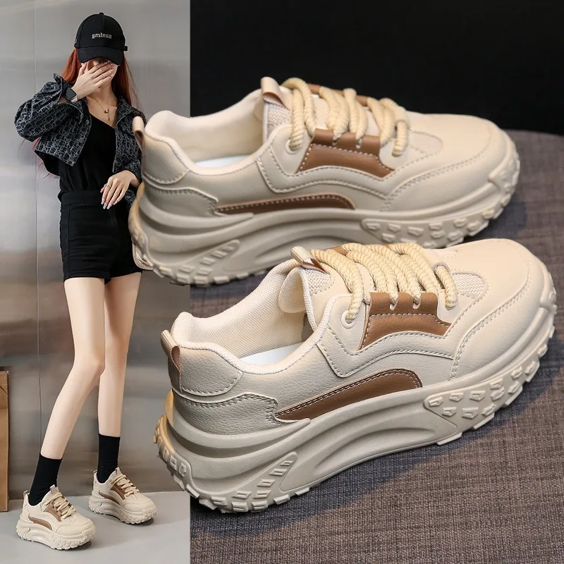 Women's Sneakers Platform Dad's Shoes Outdoor Jogging Sports Shoes Thick Sole Elevated Casual Shoes Zapatos Mujer 2024 Tendencia
Women's Sneakers Platform Dad's Shoes Outdoor Jogging Sports Shoes Thick Sole Elevated Casual Shoes Zapatos Mujer 2024 Tendencia