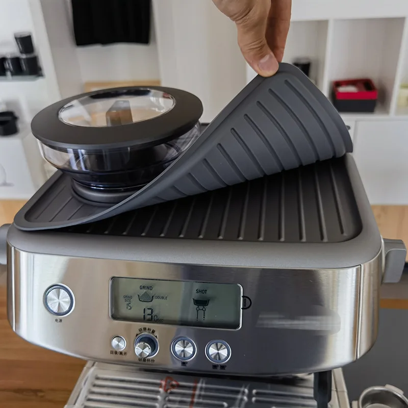 Silicone Coffee Mat for Breville 870, 880, 878, Espresso Machine Accessories, Top Anti-Slip, Dustproof Countertops, Waterproof
Silicone Coffee Mat for Breville 870, 880, 878, Espresso Machine Accessories, Top Anti-Slip, Dustproof Countertops, Waterproof