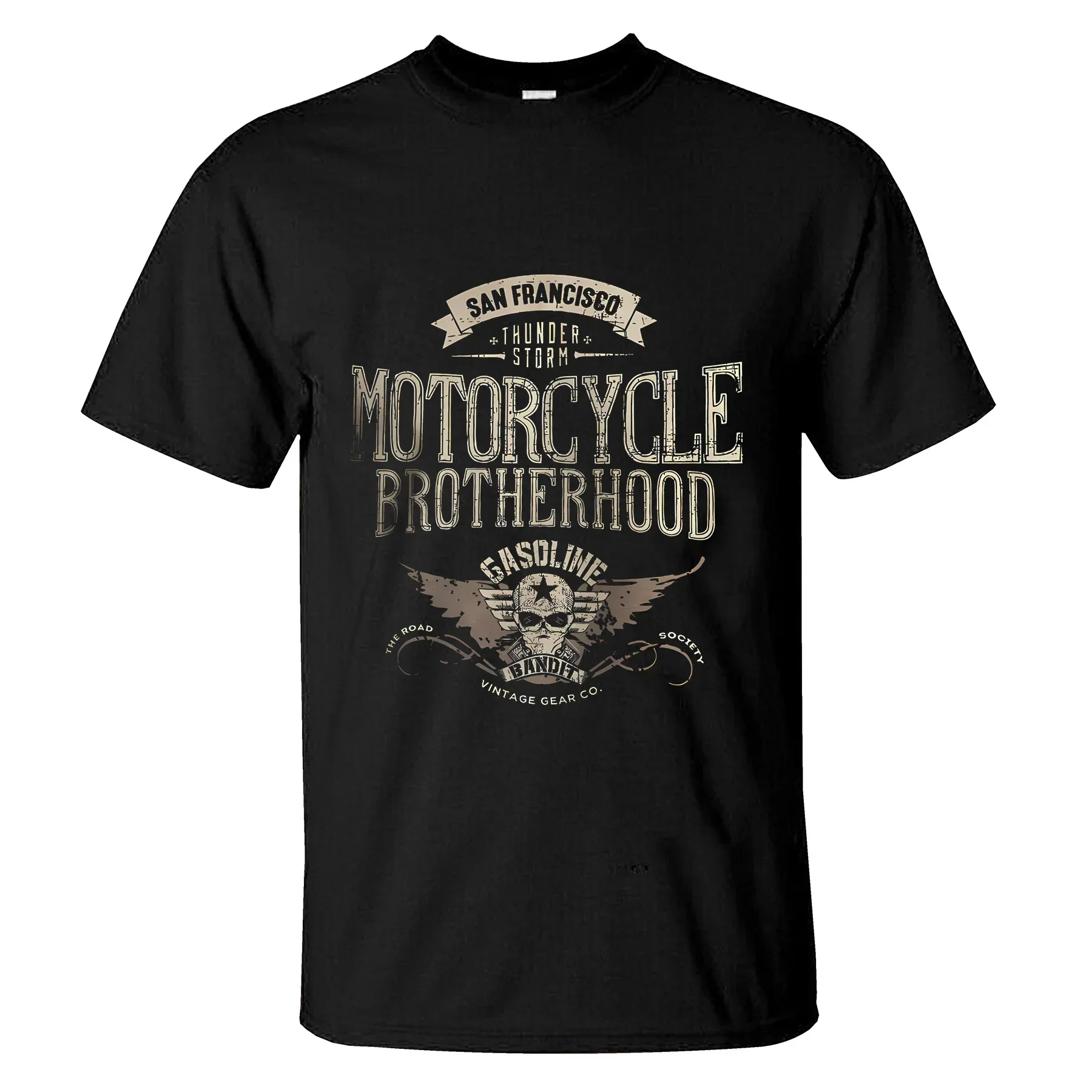 Amazing Casual Oversized Motorcycle Brotherhood T-Shirt Black By Gasoline Bandit Men Black T-shirts Graphic Streetwear S-3XL
Amazing Casual Oversized Motorcycle Brotherhood T-Shirt Black By Gasoline Bandit Men Black T-shirts Graphic Streetwear S-3XL