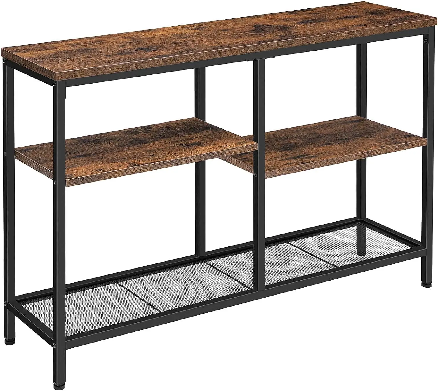 Console Table, 4-Tier Industrial Bookshelf, Narrow Entryway Table, Sofa Table, Bookcase, Storage Shelf, Entrance Table, Hallway,
Console Table, 4-Tier Industrial Bookshelf, Narrow Entryway Table, Sofa Table, Bookcase, Storage Shelf, Entrance Table, Hallway,