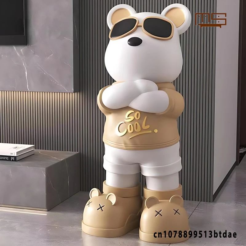 Sunglasses Violent Bear Multifunction Floor-standing Ornament Piggy Bank Audio Living Room TV Cabinet Sofa Home Decoration
Sunglasses Violent Bear Multifunction Floor-standing Ornament Piggy Bank Audio Living Room TV Cabinet Sofa Home Decoration