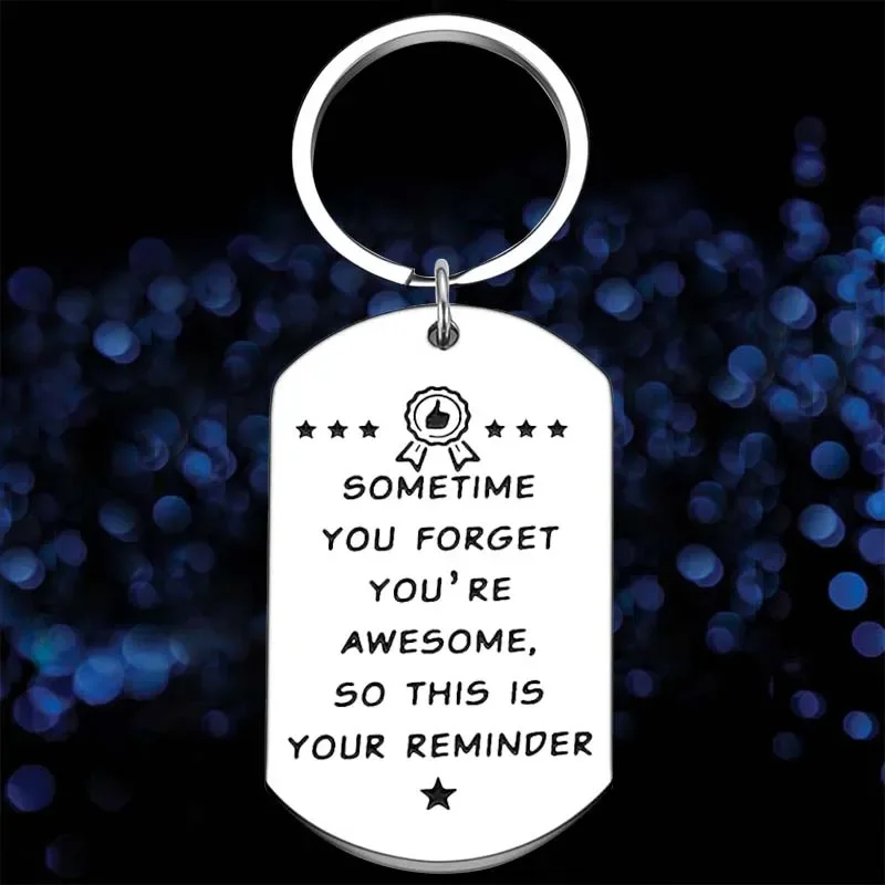 

New Daughter Son Graduation Gift Keychain Pendant Inspirational Gift Key Chains Best Friend Gift