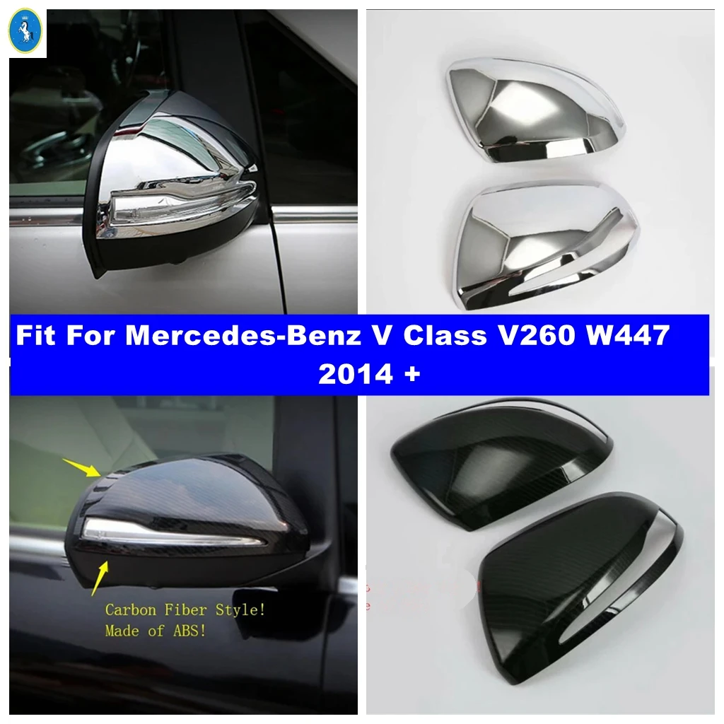 Exterior Accessories Side Door Rearview Mirror Cover Trim For Mercedes-Benz V Class V260 W447 2014 - 2021Chrome / Carbon Fiber
Exterior Accessories Side Door Rearview Mirror Cover Trim For Mercedes-Benz V Class V260 W447 2014 - 2021Chrome / Carbon Fiber