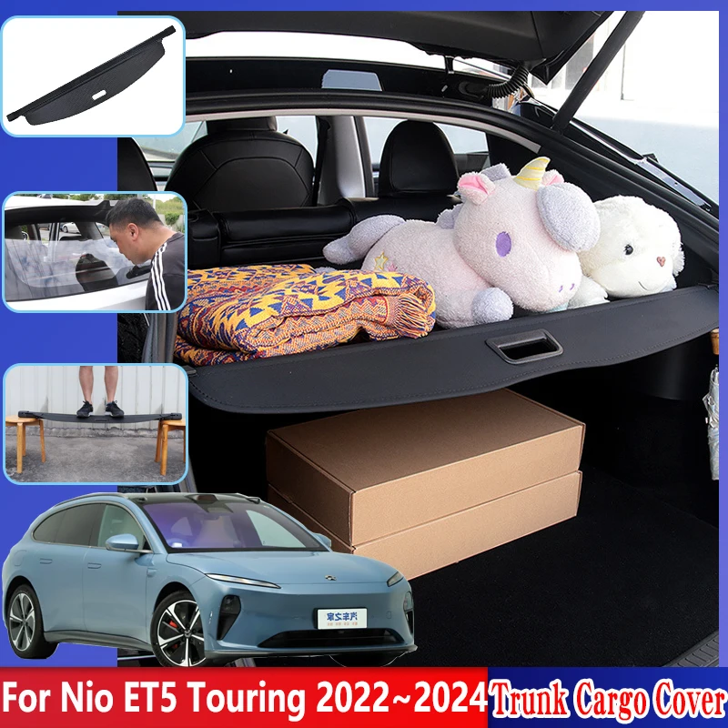For Nio ET5 Touring 2023 Accesories 2022 2024 Car Rear Trunk Curtain Cargo Covers Anti-peeping Dedicated Space Privacy Security
For Nio ET5 Touring 2023 Accesories 2022 2024 Car Rear Trunk Curtain Cargo Covers Anti-peeping Dedicated Space Privacy Security