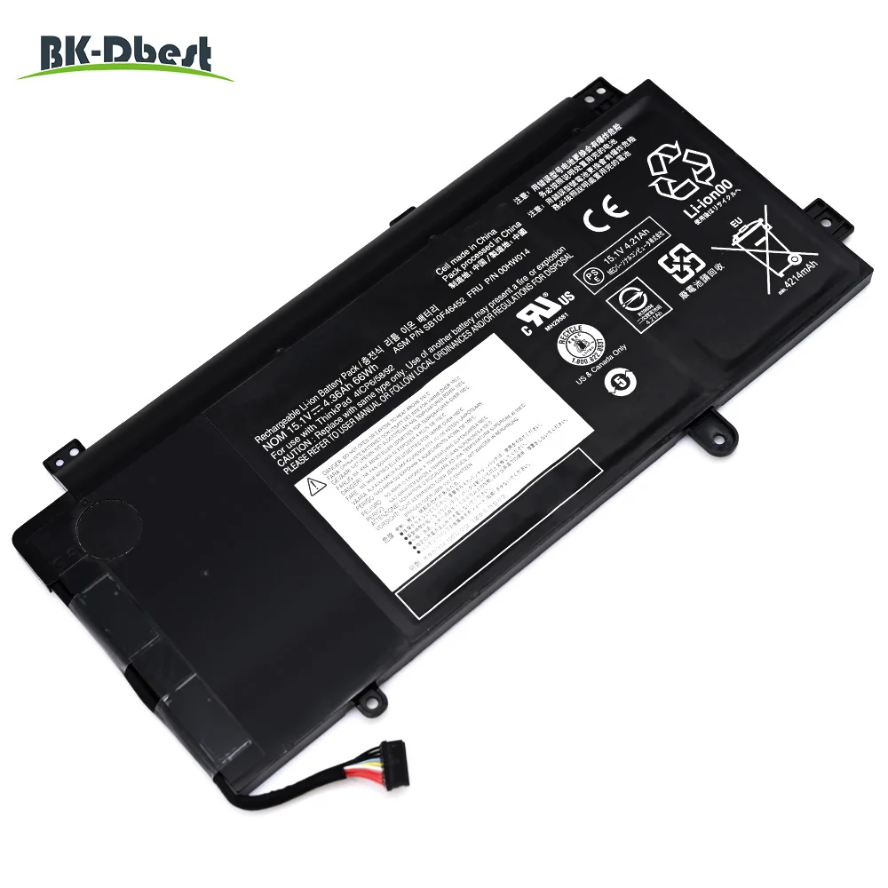 Аккумулятор BK-Dbest 00HW008 для Lenovo ThinkPad S5 Yoga 15 дюймов TP00070A 00HW009 00HW014 SB10F46452 SB10F46446
Аккумулятор BK-Dbest 00HW008 для Lenovo ThinkPad S5 Yoga 15 дюймов TP00070A 00HW009 00HW014 SB10F46452 SB10F46446