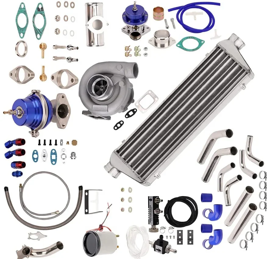 

Universal T3 T4 T04E 1.5L-3.0L Engine Turbo Charger Turbocharger & Parts Turbo Complete Kit