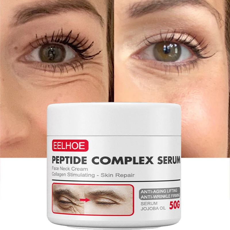Peptide Complex Serum Face Cream Anti-wrinkle Anti-aging Lifting Firming Hyaluronic Acid Moisturizing Whitening Cream Skin Care
Peptide Complex Serum Face Cream Anti-wrinkle Anti-aging Lifting Firming Hyaluronic Acid Moisturizing Whitening Cream Skin Care