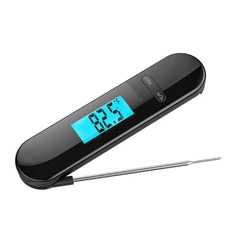 Instant Read Thermometer for Grills and Cooking Waterproof Fast Thermometer Digital Food Probe for Kitchen
Instant Read Thermometer for Grills and Cooking Waterproof Fast Thermometer Digital Food Probe for Kitchen