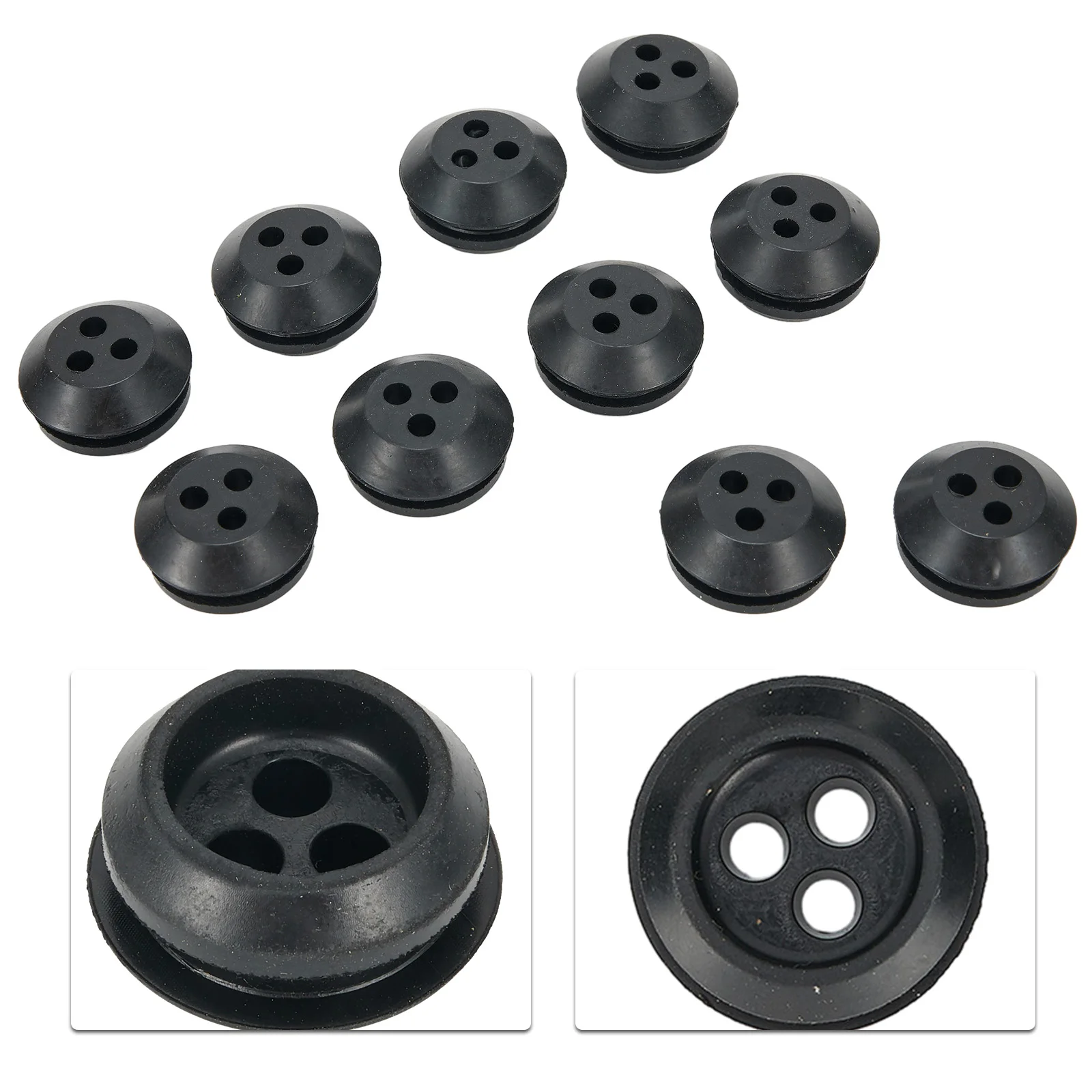 10pcs 3-Hole Fuel Gas Tank Grommet For Echo GT & SRM Trimmer Lawn-Mower Chainsaw Parts Rubber Fuel Gas Tank Grommet Garden Tools
10pcs 3-Hole Fuel Gas Tank Grommet For Echo GT & SRM Trimmer Lawn-Mower Chainsaw Parts Rubber Fuel Gas Tank Grommet Garden Tools