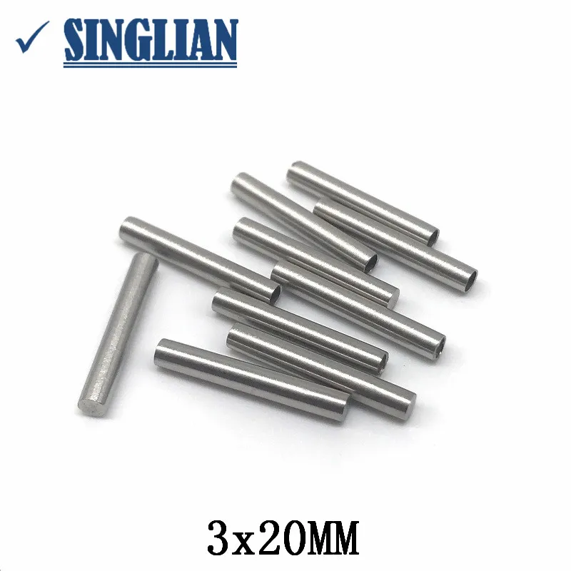 

100pcs/lot PT100 NTC Package Stainless Steel Sleeve Pipe 3x20mm DS18B20 Temperature Sensor Detection Probe Case 3*20mm Housing