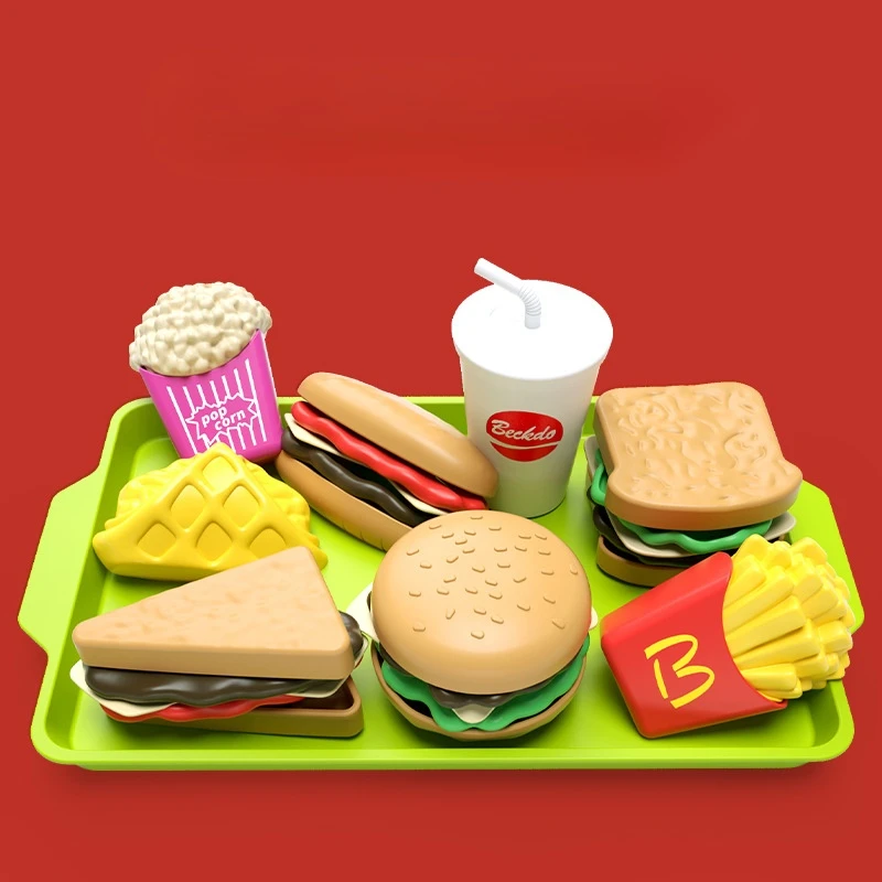 Western Food Kawaii Kitchen Toys Set Mini Hamburger French Fries Cola Simulation Food Model Detachable Decoration Accessories
Western Food Kawaii Kitchen Toys Set Mini Hamburger French Fries Cola Simulation Food Model Detachable Decoration Accessories