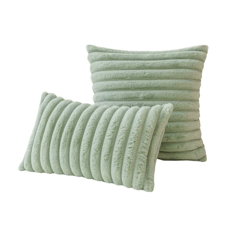 Inyahome Pack of 2 Faux Fur Plush Decorative Throw Pillow Covers Fuzzy Striped Soft Pillowcase Cushion Covers for Sofa Couch Bed
Inyahome Pack of 2 Faux Fur Plush Decorative Throw Pillow Covers Fuzzy Striped Soft Pillowcase Cushion Covers for Sofa Couch Bed