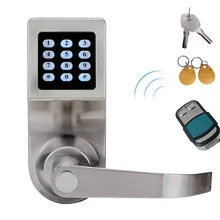 Hide Key Digital Keypad Door Lock Remote Control+Password+Card+Key Spring Bolt Smart Electronic Lock JWS002
Hide Key Digital Keypad Door Lock Remote Control+Password+Card+Key Spring Bolt Smart Electronic Lock JWS002