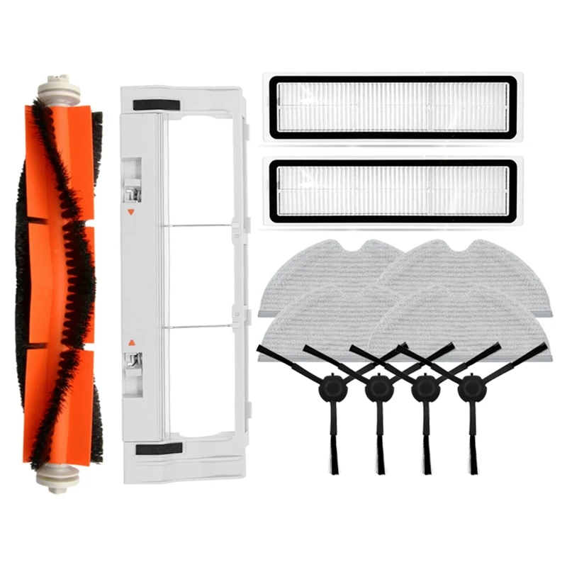 Robot Main Brush Side Brush HEPA Filter Mop Pad Dust Bin Accessories Replacement Parts Compatible With Xiaomi Dreame D9
Robot Main Brush Side Brush HEPA Filter Mop Pad Dust Bin Accessories Replacement Parts Compatible With Xiaomi Dreame D9