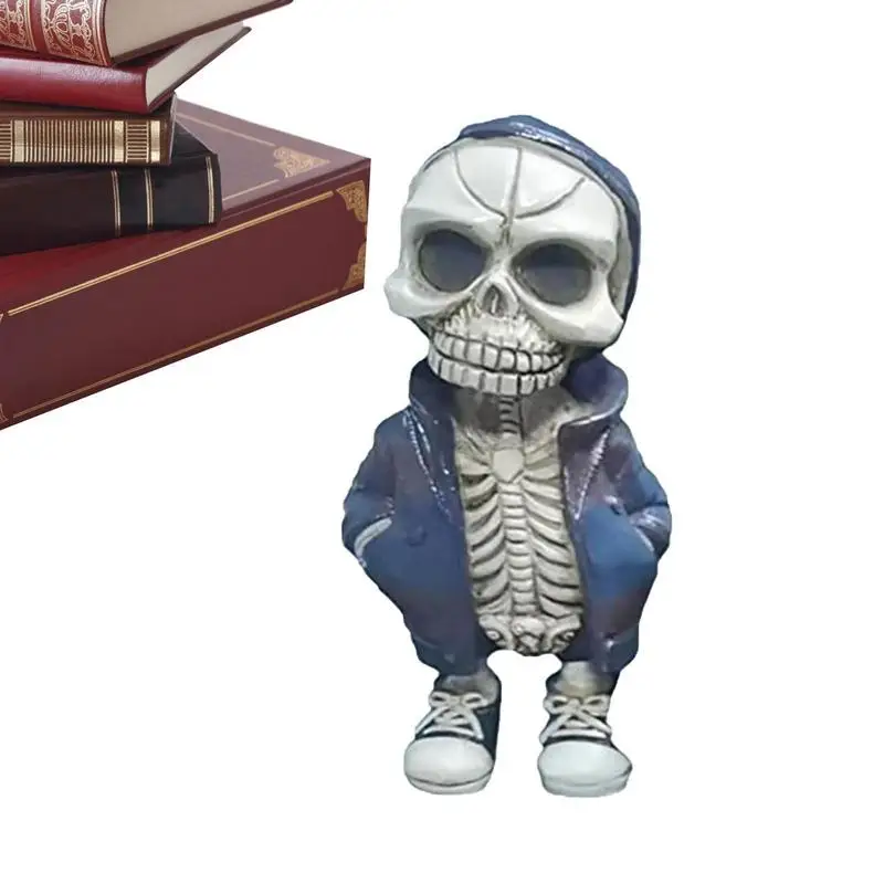 Gothic Skull Sculpture Resin Skull Sculpture Figurine Portable Home Decor Collectible Figurines Skeleton Statue Display Hand
Gothic Skull Sculpture Resin Skull Sculpture Figurine Portable Home Decor Collectible Figurines Skeleton Statue Display Hand
