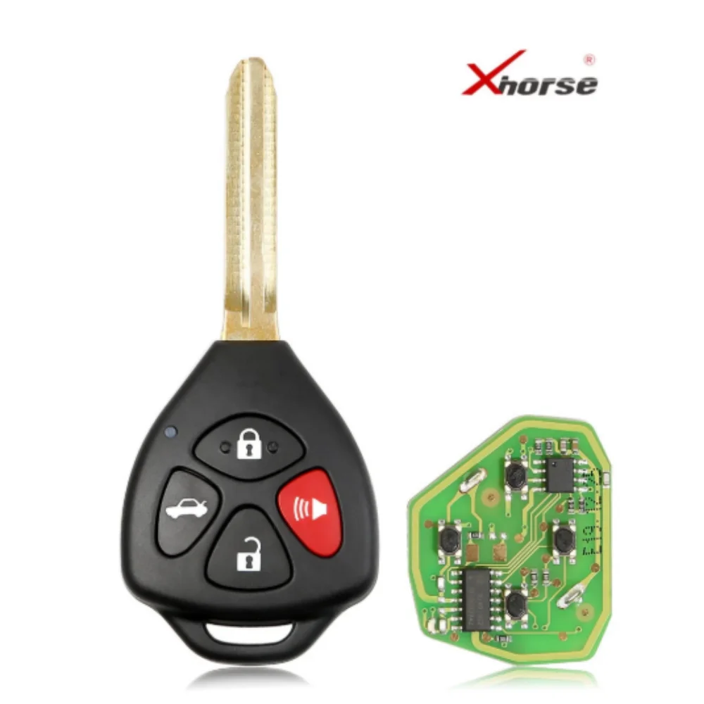 10pcs/lot XHORSE XKTO02EN Wired Remote Key For Toyota Style Flat 4 Buttons for VVDI VVDI2 Key Tool English Version
10pcs/lot XHORSE XKTO02EN Wired Remote Key For Toyota Style Flat 4 Buttons for VVDI VVDI2 Key Tool English Version