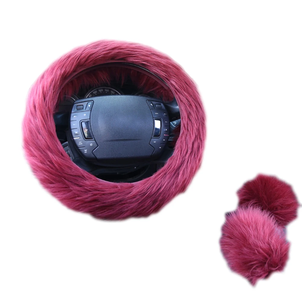 Enhance Your Driving Comfort with this Soft and Shiny Plush Steering Wheel Cover Universal Fit Easy Installation
Enhance Your Driving Comfort with this Soft and Shiny Plush Steering Wheel Cover Universal Fit Easy Installation
