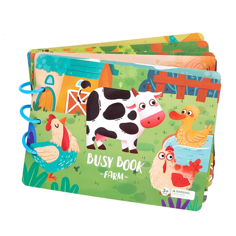 Busy Book for Kids 2 3 4 Years Preschool Kids Learning Toys Toddlers Activity Book Montessori Baby Toys Book
Busy Book for Kids 2 3 4 Years Preschool Kids Learning Toys Toddlers Activity Book Montessori Baby Toys Book