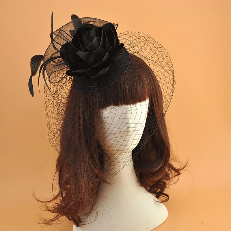 Bridal Headdress Feather Vintage Veil Gauze Top Hat Hair Dress White Black Korea Japan Black White
Bridal Headdress Feather Vintage Veil Gauze Top Hat Hair Dress White Black Korea Japan Black White