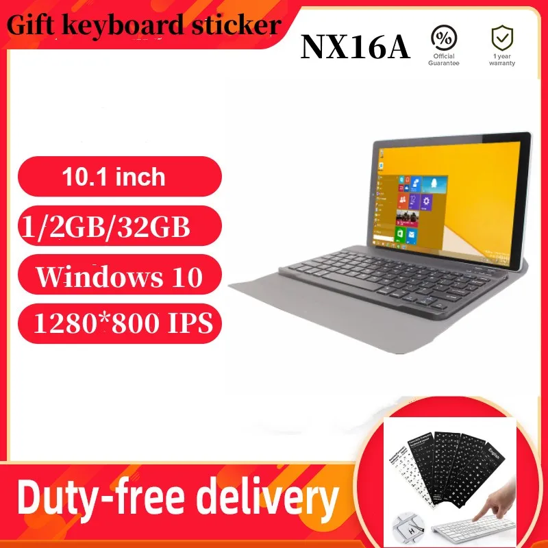 Big Sale 10.1 Inch NX16A Windows 10 Home Nextbook With Bluetooth Keyboard Case 5000mAh Quad Core 1/2GB RAM 32GB ROM Tablets PC
Big Sale 10.1 Inch NX16A Windows 10 Home Nextbook With Bluetooth Keyboard Case 5000mAh Quad Core 1/2GB RAM 32GB ROM Tablets PC