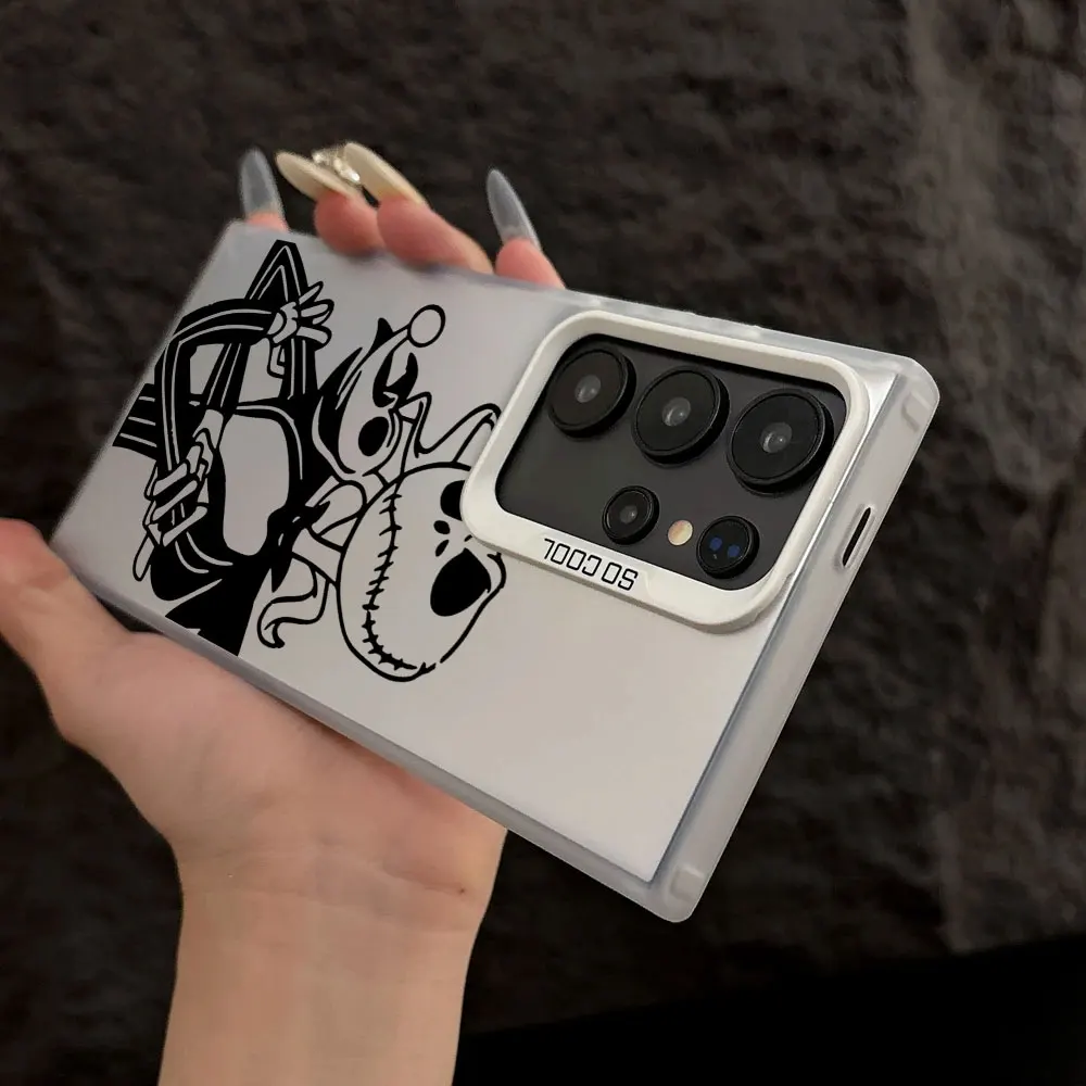 Jacks Sally Skellington Love S25 Case For Samsung S25 S24 Ultra For Galaxy S23 S22 S21 FE S20 Ultra Plus Shockproof Phone Cover Jacks Sally Skellington Love S25 Case For Samsung S25 S24 Ultra For Galaxy S23 S22 S21 FE S20 Ultra Plus Shockproof Phone Cover