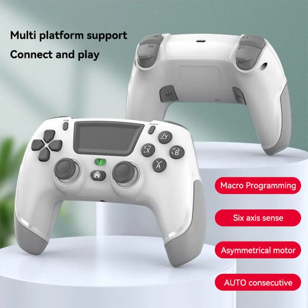 Game Controller Useful Wireless Connection Portable Bluetooth-compatible Wireless Joystick
Game Controller Useful Wireless Connection Portable Bluetooth-compatible Wireless Joystick
