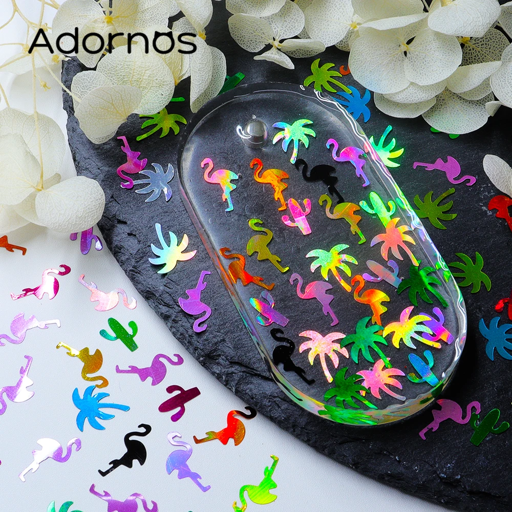 10 g/bag Resin Filling Flamingo Coconut Tree Sequins Epoxy Resin Flake Summer Glitter Crafts DIY Filler Keychain Making Supplies
10 g/bag Resin Filling Flamingo Coconut Tree Sequins Epoxy Resin Flake Summer Glitter Crafts DIY Filler Keychain Making Supplies