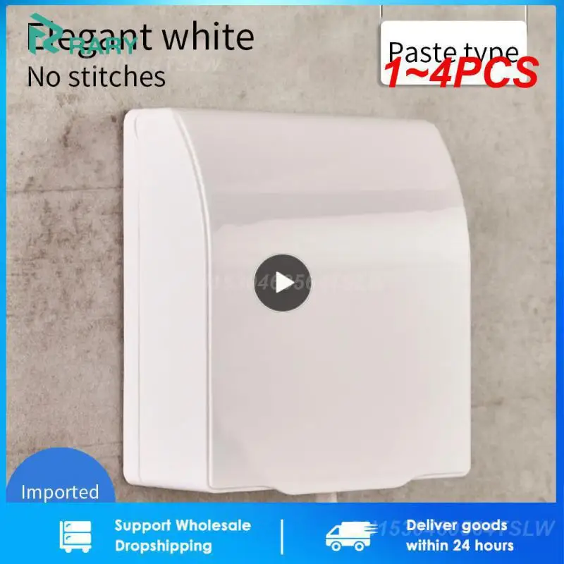 1~4PCS Waterproof Switch Protective Cover Home Office Self-adhesive 86 Type Wall Socket Box Power Outlet Box Electric Plug Cover
1~4PCS Waterproof Switch Protective Cover Home Office Self-adhesive 86 Type Wall Socket Box Power Outlet Box Electric Plug Cover