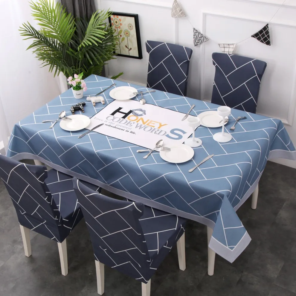Simple and light luxury Northern Europe Style New Simple Light Luxury Table Cloth Household Rectangular Tablecloth
Simple and light luxury Northern Europe Style New Simple Light Luxury Table Cloth Household Rectangular Tablecloth